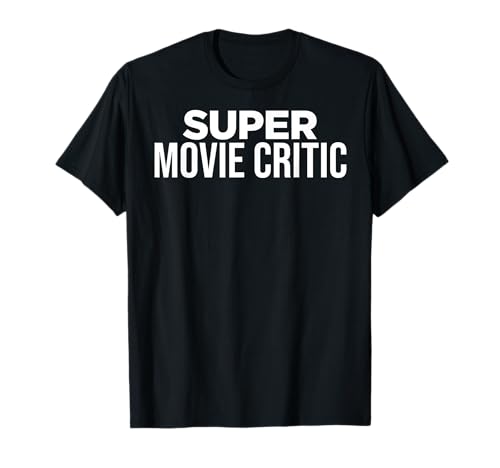 Photo de Funny Movie Critic Super Movie Critic T-Shirt