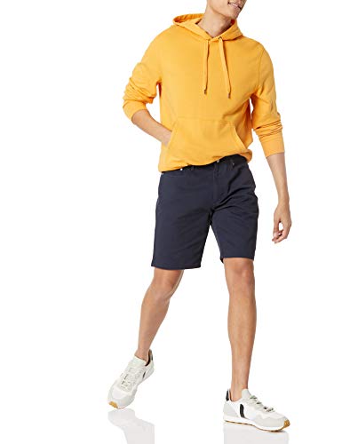 Amazon Essentials Men's Straight-Fit 7" Inseam Stretch 5-Pocket Twill Shorts, Midnight Blue, 36 - image 5