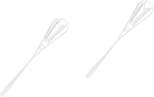 Miniatura 8 de DOITOOL Removedor de pelusas portátil para alfombras, plumero de plástico 2 piezas de herramientas de eliminación de polvo, mango antiestático,