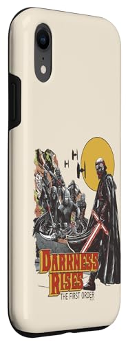 Coque iPhone XR Star Wars First Order coque de protection noire pour smartphone Apple