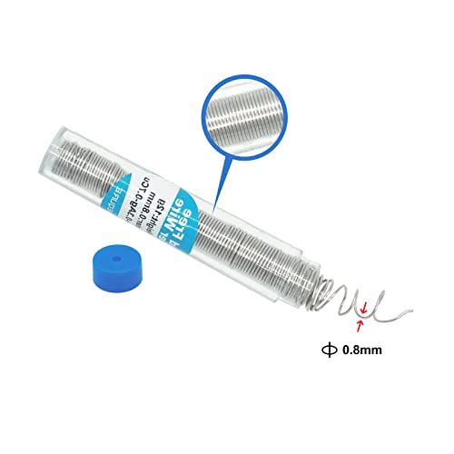 Sequre PXXJ002 Rosin Core Solder, Lead-Free Solder Flux Wire, Diameter 0.8Mm, 20G Portable Tin Solder For Electrical Soldering, Circuit Boards thumb #3