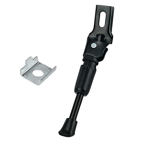 Msioytog Soporte de Bicicleta para niños, Orificio de Montaje elíptico con cuñas espaciadoras, Soporte Lateral de estacionamiento Plegable para Bicicletas de 12/14 / 16/18 / 20 Pulgadas