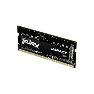 Kingston FURY Impact 16GB 3200MHz DDR4 CL20 Laptop Speicher Einzelnes Modul KF432S20IB/16