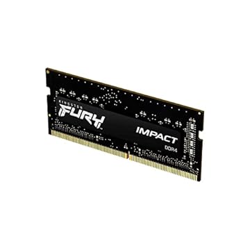 Memória Notebook Kingston Fury Impact 16GB DDR4 3200 Mhz - Preto