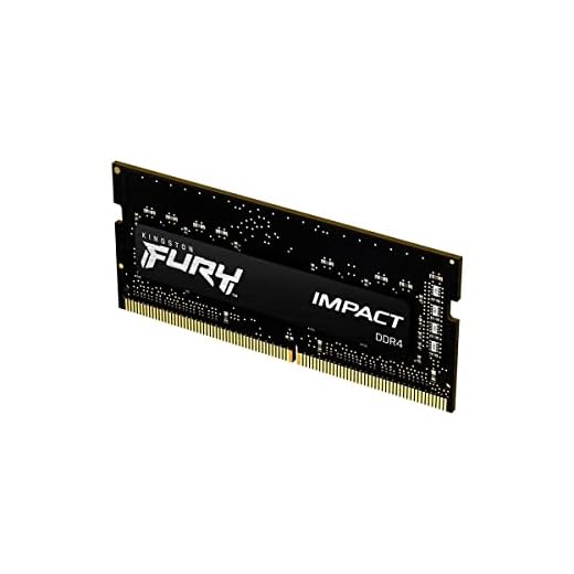 Memória Notebook Kingston Fury Impact 16GB DDR4 3200 Mhz - Preto