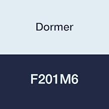 Dormer F201M6 Gun Nosed Dies, Bright, M6, High Speed Steel, Plug 1 mm, Diameter 20 mm, Height 7 mm