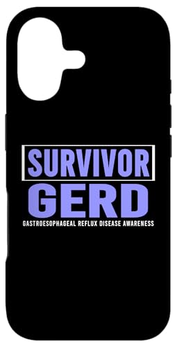 GERD Survivor Gastroesophageal Reflux Disease T�V���c GERD �X�}�z�P�[�X iPhone 17 �p