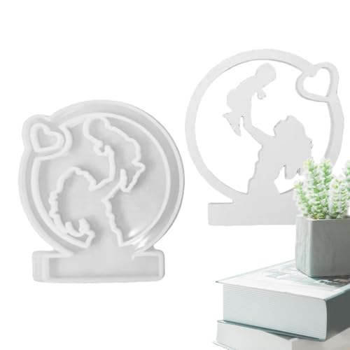 Moldes para el día de la madre - Moldes de silicona hechos a mano para velas, diseño Love Mom Child | Molde de candelabro de silicona Flexible duradero, suministros de artesanía de resina epoxi, Ideas