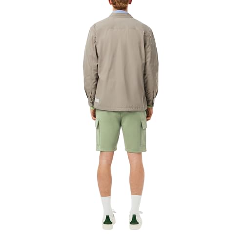 Image of Lacoste Men's Cotton Fleece Cargo Shorts