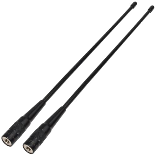 Antena GMRS SMA Macho UHF HYS para Walkie Talkie de 460-470 MHz