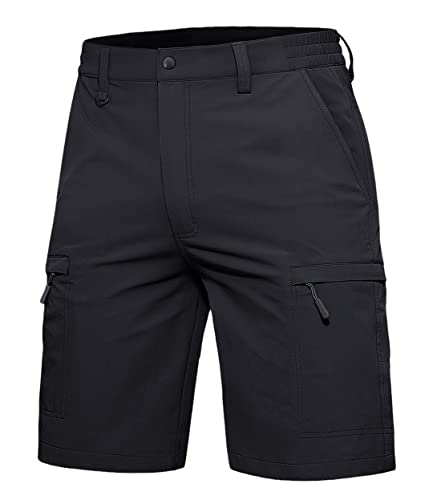 Short d'été décontracté pour homme noir taille 4 AXEBHPED