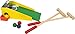 Legler small foot 8177 Mini golf molehill in legno colorato, con due mazze e quattro palline colorate, dai 5 anni in poi