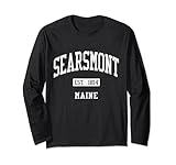 Searsmont Maine ME JS04 Vintage Athletic Sports Long Sleeve T-Shirt