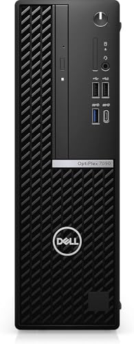 Dell Optiplex 7090 SFF Ordenador de Escritorio, Intel Core i5 10505, 16 GB RAM, 512 GB SSD, WLAN, Bluetooth, Teclado QWERTY US, Windows 11 Pro (reacondicionado)