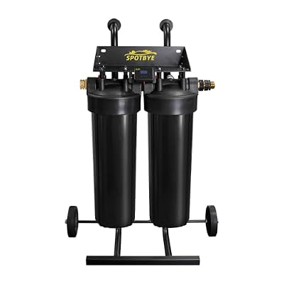 Filterelated Spotless Car Wash System,Deionized Water System Rinse Works for All Vehicles, for RV, Vehicles, Motorcycles, Bikes, Boats, Planes,No Spots,No Towel Drying, DI Rinse (Black, 20in)