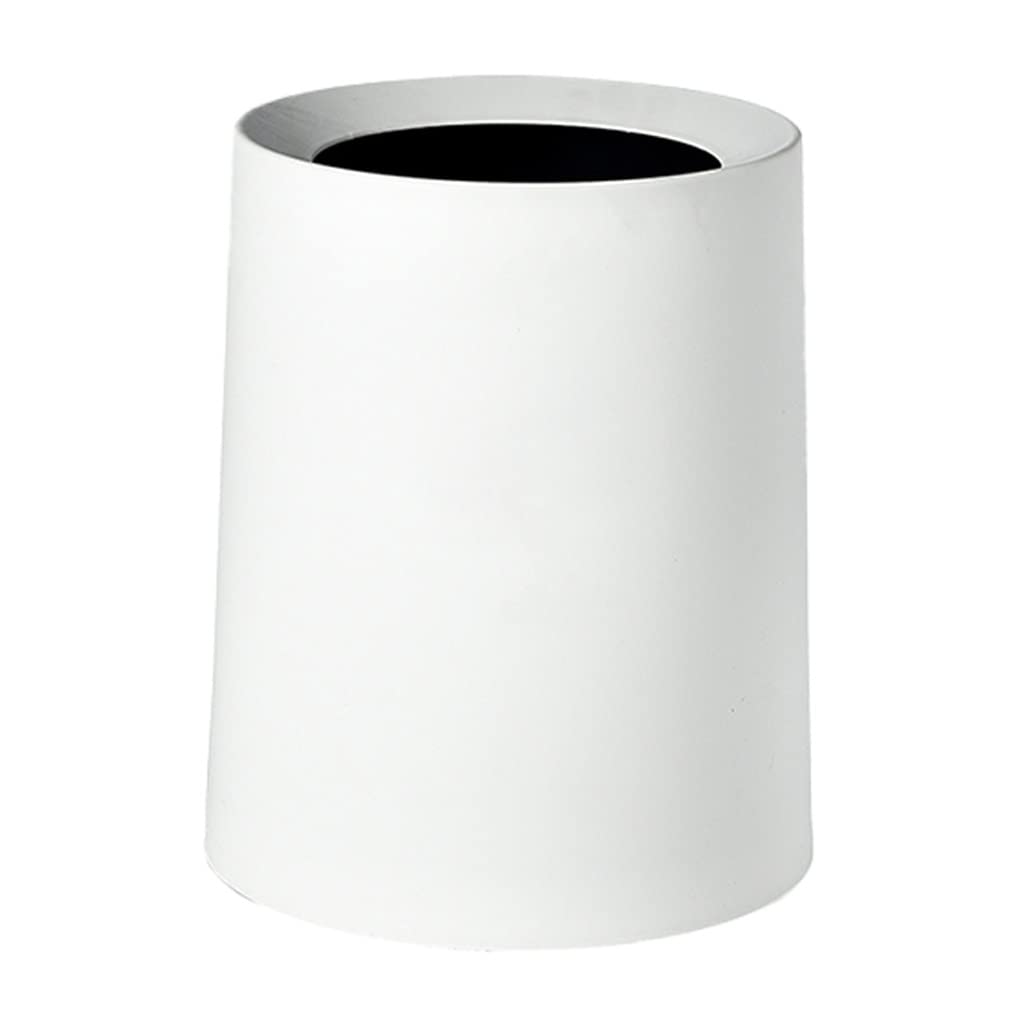 Mülleimer Runder Mülleimer kanal, perfekt for Badezimmer, Schlafzimmer, Büro, 8L12L Abfall & Recycling Küche(8l)
