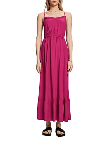 edc by Esprit 053CC 1E310 Robe, 650/rose foncé, XL Femme