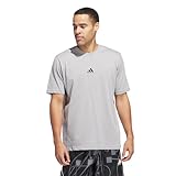 adidas Men's Select Basketball T-Shirt, Solid Grey, XX-Small