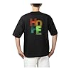 Sparrow Outfit Men’s Oversized T-Shirt | Terry Cotton 240 GSM Fabric Casual Round Neck Half Sleeve Tshirt for Men | Hope Graphic Print Relaxed Fit Tee for Sports Gym Outdoor Activities