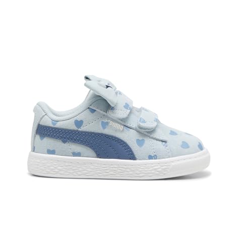 PUMA Toddler Girls Suede Classic Lf Re-Bow V Slip On Sneakers Shoes Casual - Blue