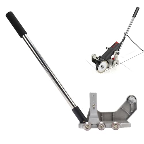 Support Réglable pour Nettoyeur de Joints de Carrelage pour Meuleuse D'angle, Support en Alliage D'aluminium avec Poussoir Manuel, adapté à 100 Meuleuses D'angle, Outil de