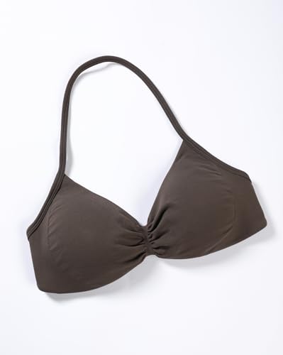 Image of AUROLA Influence Strappy Bra Sports Bras for Women, Backless Padded Impact Strappy Bra Workout Gym Yoga with Removable Cups