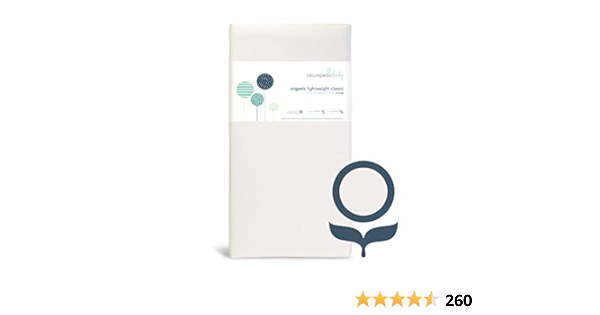 Naturepedic Organic Lightweight Classic Crib Mattress