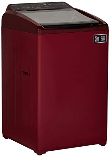Image of Whirlpool 6.5 Kg Fully-Automatic Top Loading Washing Machine Appliance (WHITEMAGIC ELITE 6.5 10YMW, Wine)