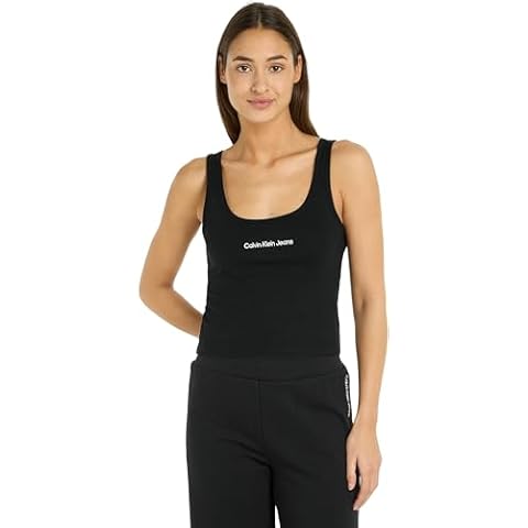 Débardeur Calvin Klein Femme Noir Cover