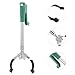 CONGARTENO 40-Inch Trash Picker Grabber Tool with Ergonomic Jaw for Sanitation and Waste Collection, Portable Garbage Grabber Reacher for Outdoor and Industrial Cleanup