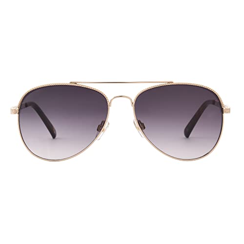 Nine West Women's Audrey Aviator Sunglasses3