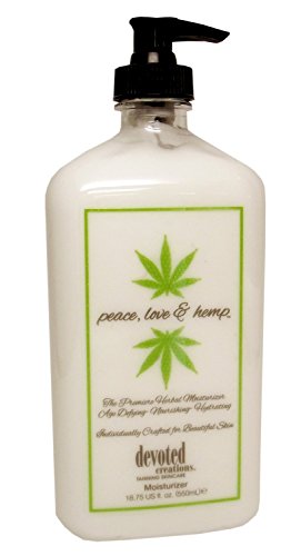 Devoted Creations Peace Love and Hemp Herbal Moisturizer - 18.75