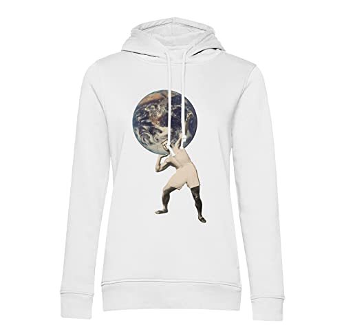 Sweat à capuche Atlas soulevant la Terre portez la force de l'art sur vous