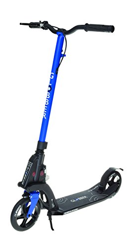 Globber One-K 180 by Kleefer avec Frein Trottinette Mixte Adulte, Bleu, XS/S