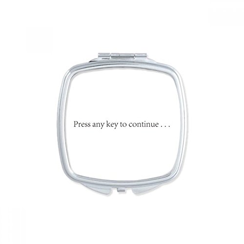 Miroir de maquillage compact petit miroir main mignon multicolor - 2