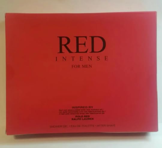 Red Intense Cologne 1.7 oz, Shower gel 2.8 oz & 2.8 oz After Shave Balm 3Pc Set Active