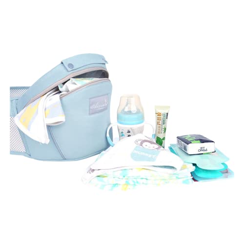 Mochila Bolsa Canguru Ergonômico Para Bebê Premium Portador Carregador de Bebê 3 Em 1 Alça Ajustável