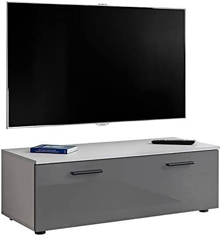 Modern TV Unit Cabinet High Gloss TV Stand Entertainment Lowboard T30-200CM / WW