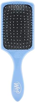 Wet Brush Paddle Detangler Hair Brush - Sky - Comb for Women, Men and Kids - Wet or Dry - Removes Knots and Tangles, Best for Straight, Curly, Thick and Wavy Hair - Pain Free for All Hair Types