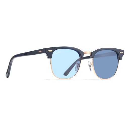 [Berikin] ΌTOX ϐF u[ T[g u[ NVbN UV400 UVJbg ~[ Y J[ ubN S[h  n[tt[ sunglass for men