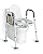 Raised Toilet Seat with Handles FSA Eligible, Upgraded Larger Suction Leg Toilet Riser with Handles, Adjustable Elevated Toilet Seat, Tool Free Toilet Seat Risers for Seniors/Handicap/Elderly/Disabled