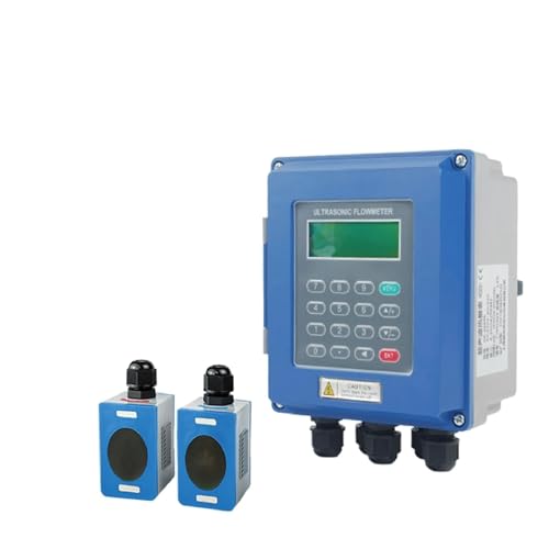 壁掛け型超音波流量計 TUF-2000B 非接触液体流量計(TS-2、TM-1、TL-1クランプオントランスデューサー付き) 低誤差、屋外使用向け(Host S Probe)