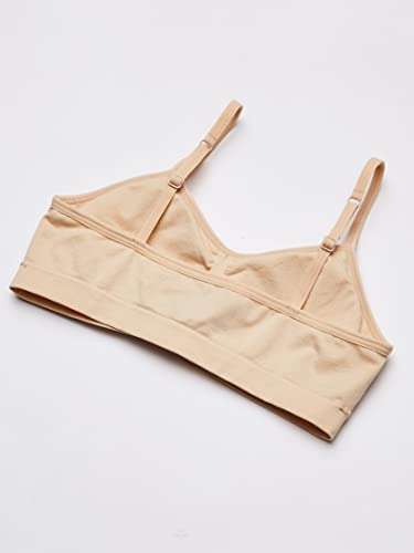 MaidenformGirlsSeamless Ruched Crop BraNudeXX-Large4