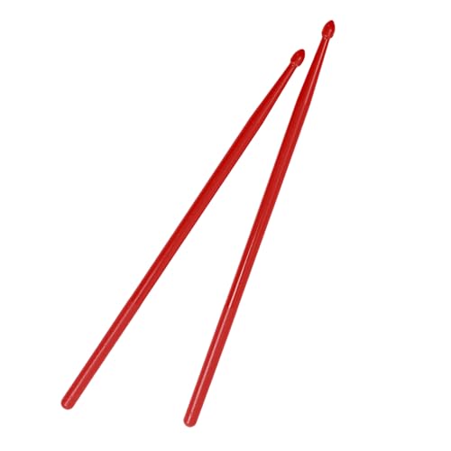 1 par de baquetas para batería con mango antideslizante, baquetas 5A de nailon para principiantes, accesorios para instrumentos musicales y percusión miniatura 3