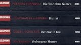 Unbestechliche Ermittler: Die Tote ohne Namen; Bluttat; Der zweite Tod; Verborgene Muster - Hauptdarsteller: Patricia Cornwell, Jonathan Kellerman, Daniel Scholten 