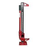 Farm Jack, Heavy Duty 3 Ton High Lift Jack, 33 Inch High Lifting Ratchet, for lifting and pulling, for Tractors Trucks