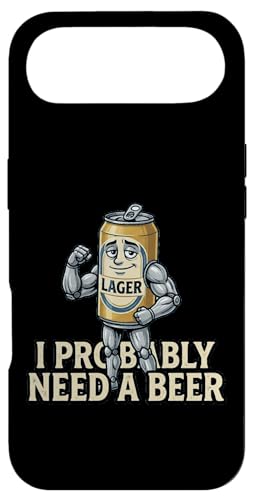 �ʔ����ʂ̃L�����N�^�[�uI Probably Need A Beer �X�}�z�P�[�X iPhone Air �p