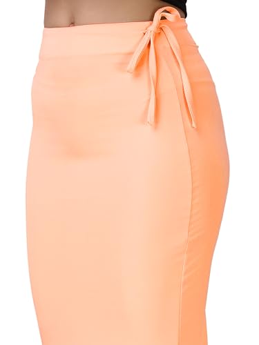 Image of Mehrang Microfiber Saree Shapewear Petticoat for Women, Cotton Blended Shape Wear Dress for Saree