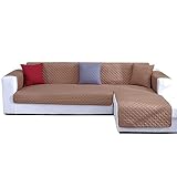 JIABOLANG Couch Slipcover L Shape Sofa Cover Sectional Couch Chaise Lounge Cover Reversible Sofa Cov