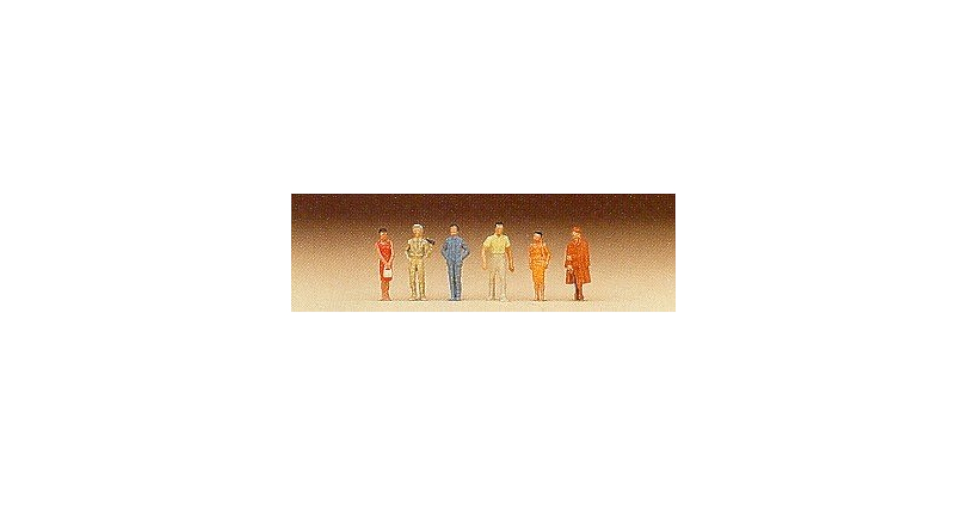 Amazon | Preiser プライザー 79022 N 1/160 人々 人形